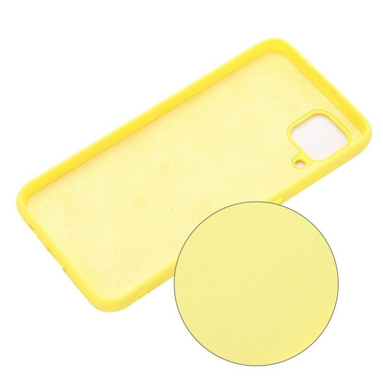 Силиконовый (TPU) чехол Deexe Silicone Case для Huawei P40 Lite - Yellow: фото 2 из 5