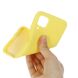 Силиконовый (TPU) чехол Deexe Silicone Case для Huawei P40 Lite - Yellow (256933Y). Фото 3 из 5