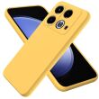 Защитный чехол Deexe Silicone Case для Infinix Note 40 - Yellow (351412Y)