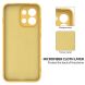 Защитный чехол Deexe Silicone Case для OnePlus 13T - Yellow (381427Y). Фото 6 из 9