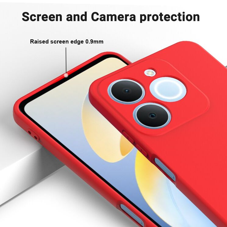 Защитный чехол Deexe Silicone Case для Realme Note 70 - Black: фото 5 из 9
