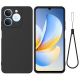 Защитный чехол Deexe Silicone Case для Realme Note 70 - Black: фото 1 из 9