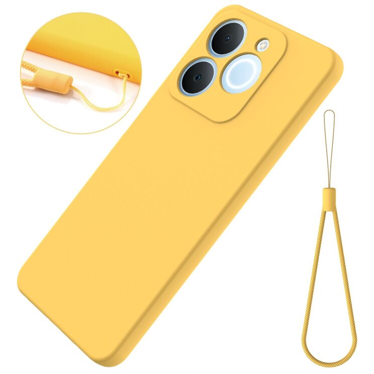 Защитный чехол Deexe Silicone Case для Realme Note 70 - Black: фото 8 из 9