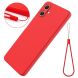 Защитный чехол Deexe Silicone Case для Samsung Galaxy A07 (A075) - Red (384502R). Фото 2 из 9