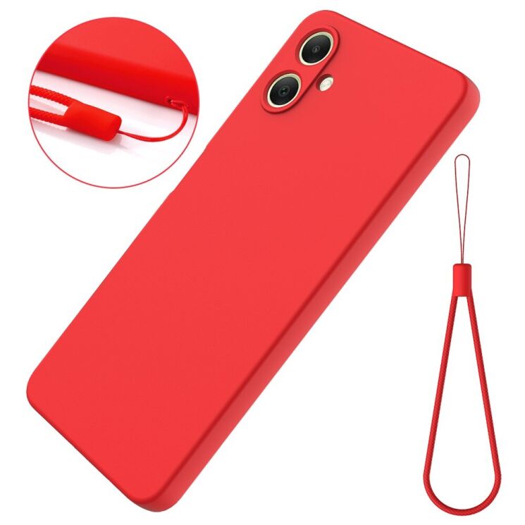 Защитный чехол Deexe Silicone Case для Samsung Galaxy A07 (A075) - Red: фото 2 из 9
