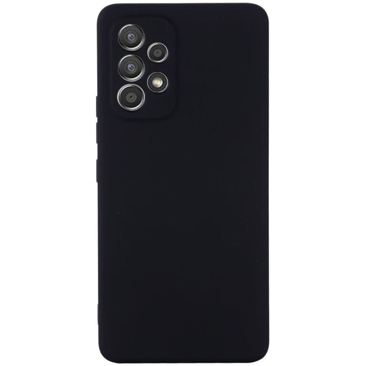 Защитный чехол Deexe Silicone Case для Samsung Galaxy A33 (A336) - Black: фото 2 из 7