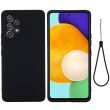 Защитный чехол Deexe Silicone Case для Samsung Galaxy A33 (A336) - Black (292732B)