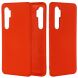 Силіконовий (TPU) чохол Deexe Silicone Case для Xiaomi Mi Note 10 Lite - Red (263790R). Фото 1 з 5