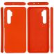 Силіконовий (TPU) чохол Deexe Silicone Case для Xiaomi Mi Note 10 Lite - Red (263790R). Фото 2 з 5