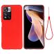 Силіконовий (TPU) чохол Deexe Silicone Case для Xiaomi Redmi Note 11 Pro (Chinese) / Note 11 Pro+ - Red (289350R). Фото 2 з 9