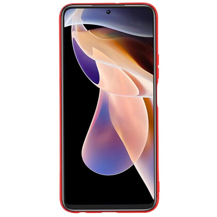 Силіконовий (TPU) чохол Deexe Silicone Case для Xiaomi Redmi Note 11 Pro (Chinese) / Note 11 Pro+ - Red: фото 3 з 9