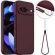Защитный чехол Deexe Silicone Case with MagSafe для Google Pixel 9 - Wine Red (360097WR)