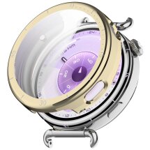 Захисний чохол Deexe Silicone Frame для Huawei Watch GT 6 (41mm) - Light Gold: фото 1 з 4