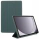 Защитный чехол Deexe Smart Case для Samsung Galaxy Tab A9 (X110/115) - Dark Green (339342DG). Фото 1 из 10