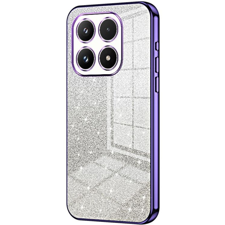 Защитный чехол Deexe Sparkles Cover для Xiaomi 17 - Purple: фото 1 из 7
