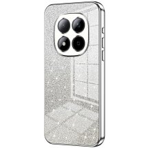Защитный чехол Deexe Sparkles Cover для Xiaomi Redmi Note 15 Pro 5G - Silver: фото 1 з 8