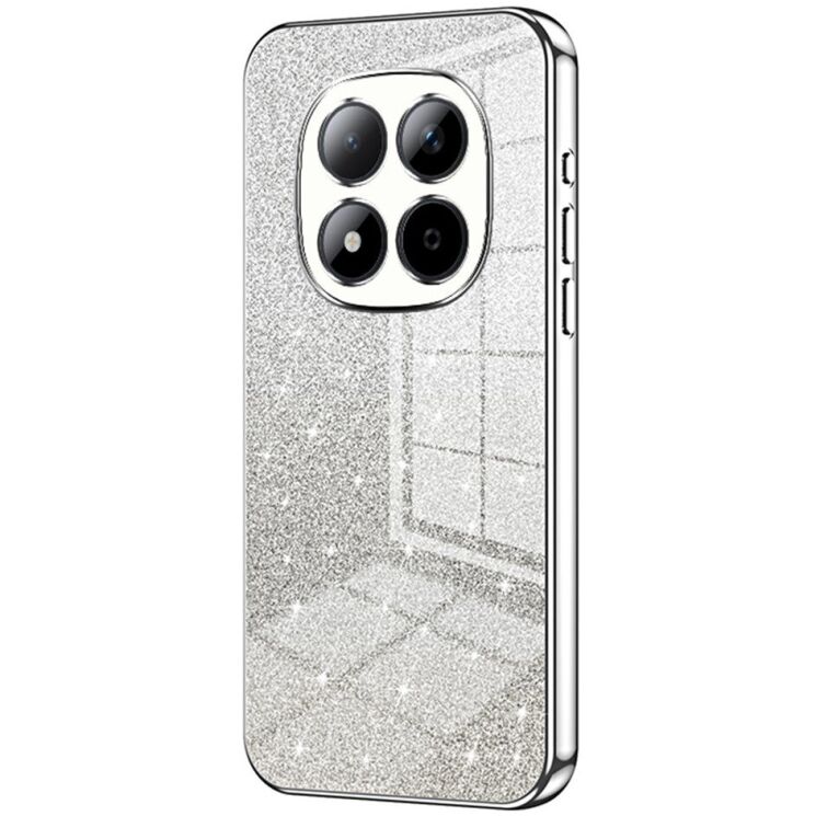 Защитный чехол Deexe Sparkles Cover для Xiaomi Redmi Note 15 Pro 5G - Silver (405021S) Защитный чехол Deexe Sparkles Cover для Xiaomi Redmi Note 15 Pro 5G - Silver: фото 1 з 8