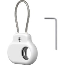 Защитный чехол Deexe Steel Loop для Samsung Galaxy SmartTag 2 - White: фото 1 из 6