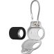 Защитный чехол Deexe Steel Loop для Samsung Galaxy SmartTag 2 - White (422502W). Фото 4 из 6
