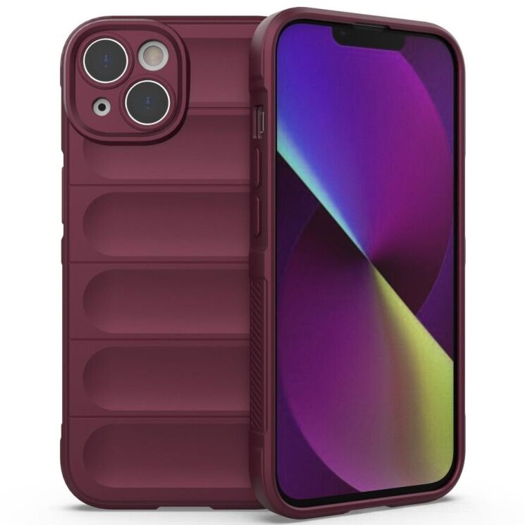 Защитный чехол Deexe Terra Case для Apple iPhone 14 - Wine Red: фото 1 из 7