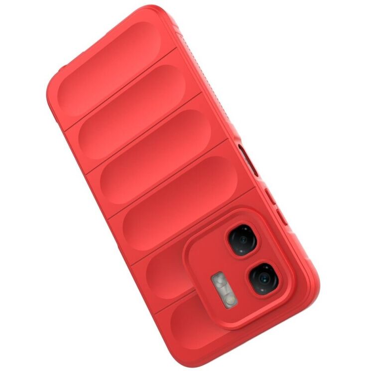 Защитный чехол Deexe Terra Case для Infinix Hot 50i - Red: фото 4 из 6