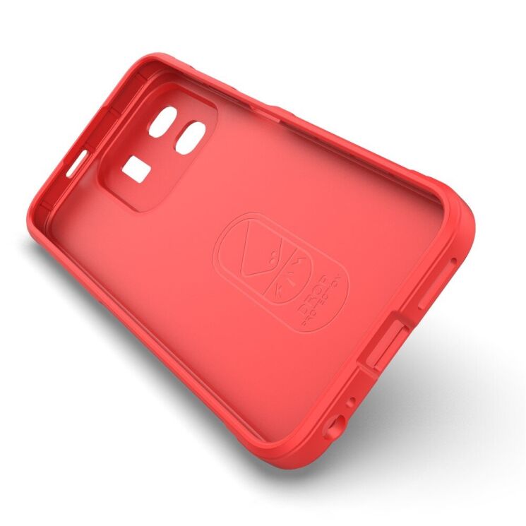 Защитный чехол Deexe Terra Case для Infinix Hot 50i - Red: фото 3 из 6