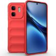 Защитный чехол Deexe Terra Case для Infinix Hot 50i - Red (368719R)