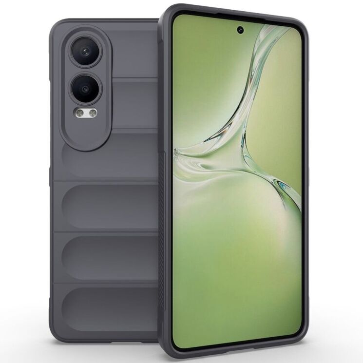 Защитный чехол Deexe Terra Case для OnePlus Nord CE 4 Lite - Dark Grey: фото 1 из 5