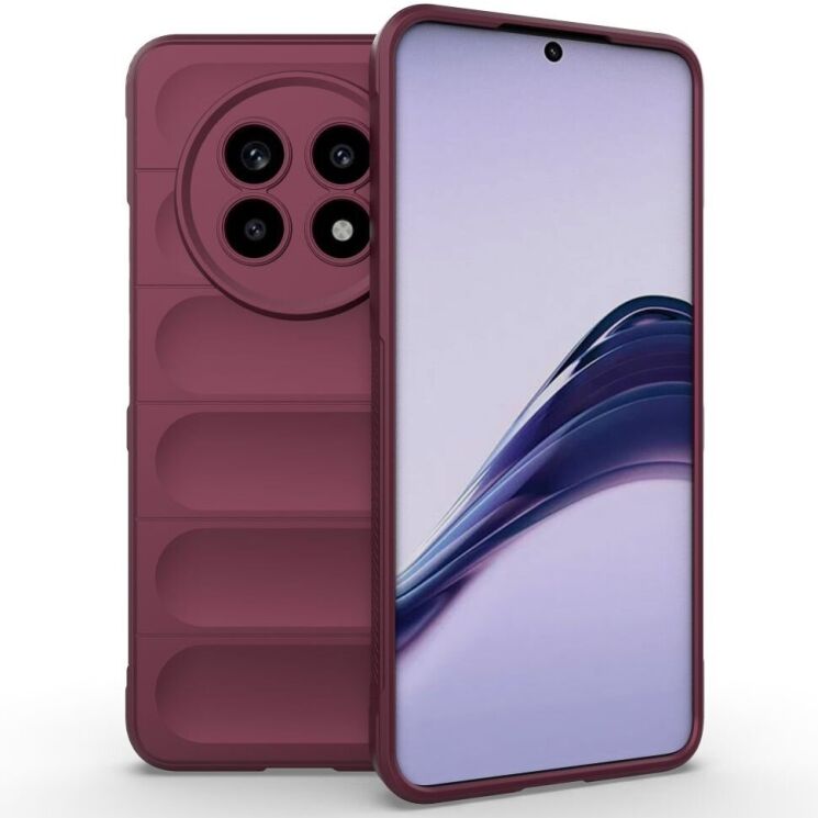 Защитный чехол Deexe Terra Case для Realme 13 Pro / 13 Pro Plus - Wine Red: фото 1 из 8