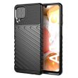 Защитный чехол Deexe Thunder Series для Samsung Galaxy A12 (A125) / A12 Nacho (A127) / M12 (M127) - Black (260306B)