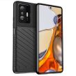Защитный чехол Deexe Thunder Series для Xiaomi 11T / 11T Pro - Black (285856B)