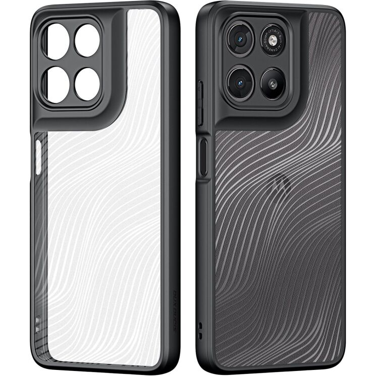 Захисний чохол DUX DUCIS Aimo Series для Motorola Moto G57 Power / G67 Power - Black: фото 2 з 9
