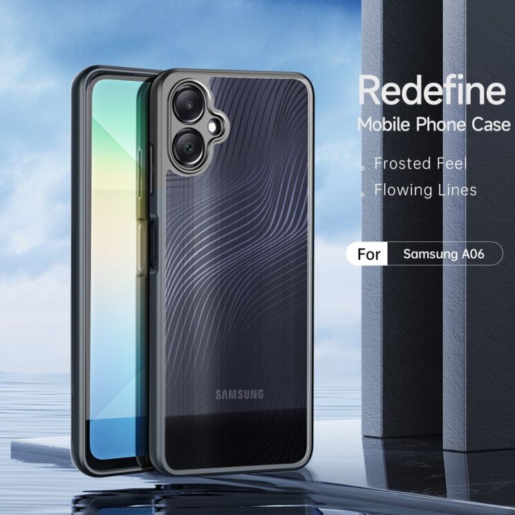 Защитный чехол DUX DUCIS Aimo Series для Samsung Galaxy A06 (A065) - Black: фото 3 из 13
