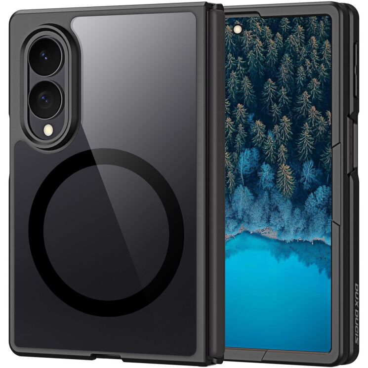 Защитный чехол DUX DUCIS Aimo Series Magnetic (FF) для Samsung Galaxy Fold 8 - Black (424504B) Защитный чехол DUX DUCIS Aimo Series Magnetic (FF) для Samsung Galaxy Fold 8 - Black: фото 1 из 11