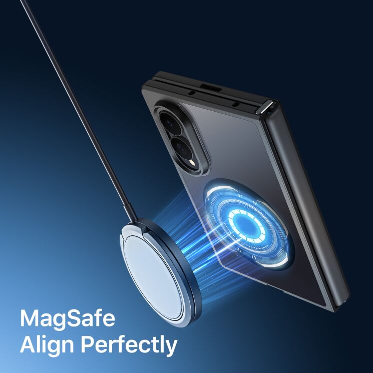 Защитный чехол DUX DUCIS Aimo Series Magnetic (FF) для Samsung Galaxy Fold 8 - Black (424504B) Защитный чехол DUX DUCIS Aimo Series Magnetic (FF) для Samsung Galaxy Fold 8 - Black: фото 6 из 11