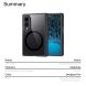 Защитный чехол DUX DUCIS Aimo Series Magnetic (FF) для Samsung Galaxy Fold 8 - Black (424504B). Фото 11 из 11