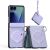 Захисний чохол DUX DUCIS Luvy Series для Samsung Galaxy Flip 8 - Lavender Purple: фото 1 з 10