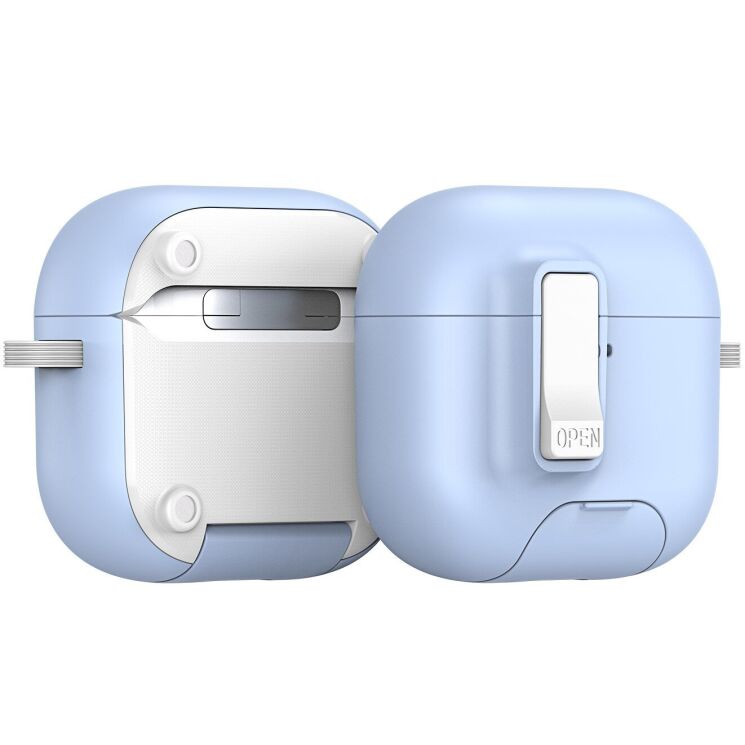 Захисний чохол DUX DUCIS PECQ Series для AirPods 4 - Blue / White: фото 1 з 16