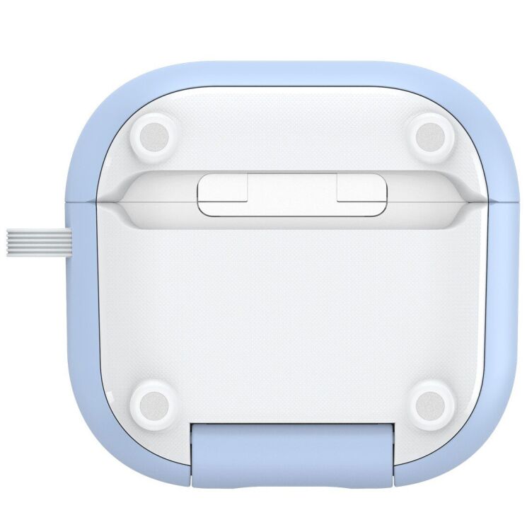 Захисний чохол DUX DUCIS PECQ Series для AirPods 4 - Blue / White: фото 4 з 16
