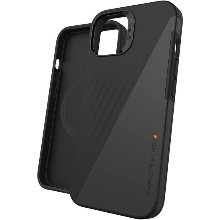 Защитный чехол Gear4 Brooklyn Snap Magsafe для Apple iPhone 13 - Black: фото 2 из 13