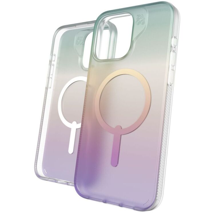 Захисний чохол Gear4 Milan Snap with Magsafe для Apple iPhone 15 Pro Max (702312346 / 702312659) - Iridescent: фото 9 з 19