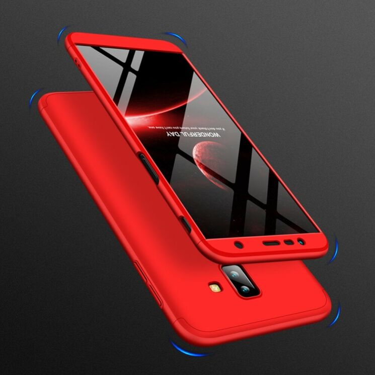 Захисний чохол GKK Double Dip Case для Samsung Galaxy J6+ (J610) - Red: фото 2 з 10