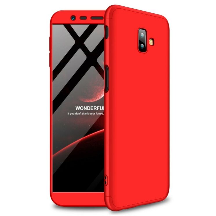 Захисний чохол GKK Double Dip Case для Samsung Galaxy J6+ (J610) - Red: фото 3 з 10