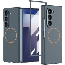 Защитный чехол GKK Magnetic Shell для Samsung Galaxy Fold 7 - Green: фото 1 из 6