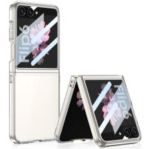 Защитный чехол GKK Translucent для Samsung Galaxy Flip 6 - Transparent: фото 1 из 8