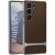 Защитный чехол GKK Woven Pattern для Samsung Galaxy S25 Ultra (S938) - Coffee: фото 1 из 9