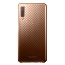 Захисний чохол Gradation Cover для Samsung Galaxy A7 2018 (A750) EF-AA750CFEGRU - Gold: фото 1 з 8