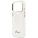 Защитный чехол Guess IML Script Metal MagSafe для iPhone 17 Pro Max (GUHMP17X5HTCSMST) - Transparent (402880T). Фото 6 из 9