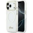Защитный чехол Guess IML Script Metal MagSafe для iPhone 17 Pro Max (GUHMP17X5HTCSMST) - Transparent (402880T)