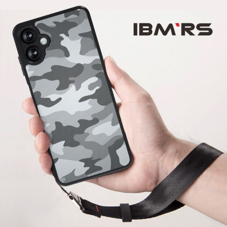 Захисний чохол IBMRS Military для Samsung Galaxy A07 (A075) - Grid Camouflage: фото 4 з 9
